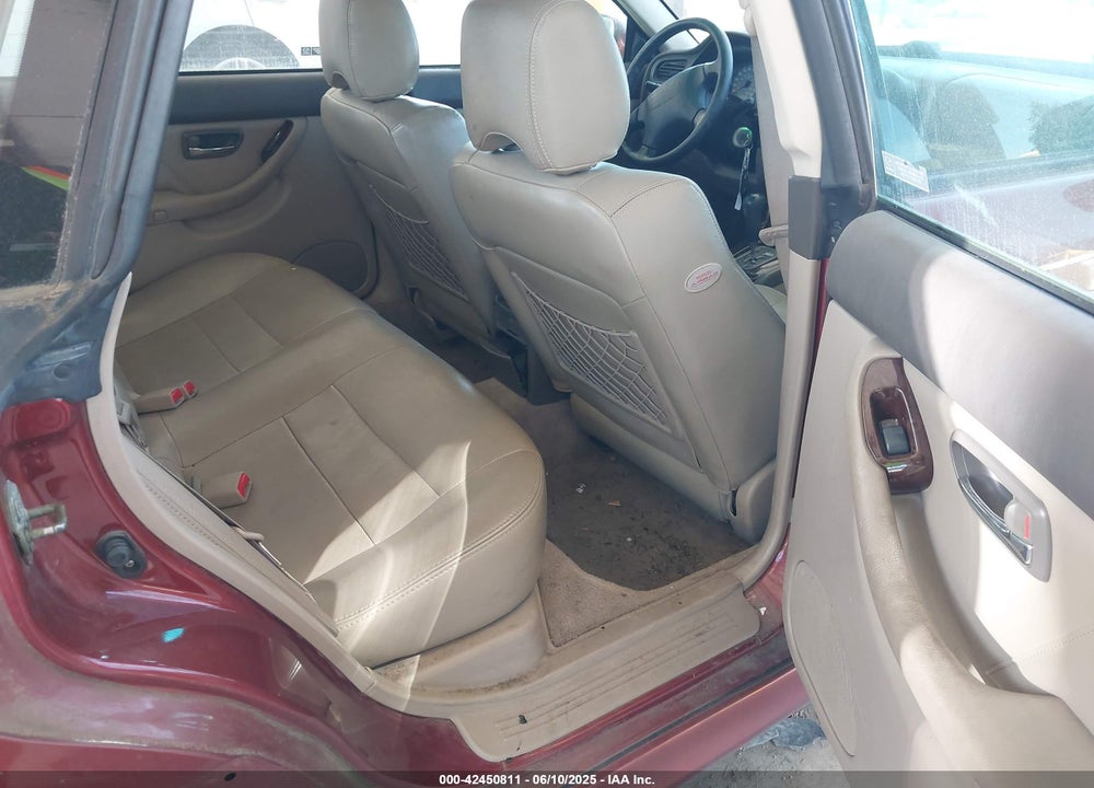 2002 SUBARU LEGACY VIN: 4S3BE656927201268