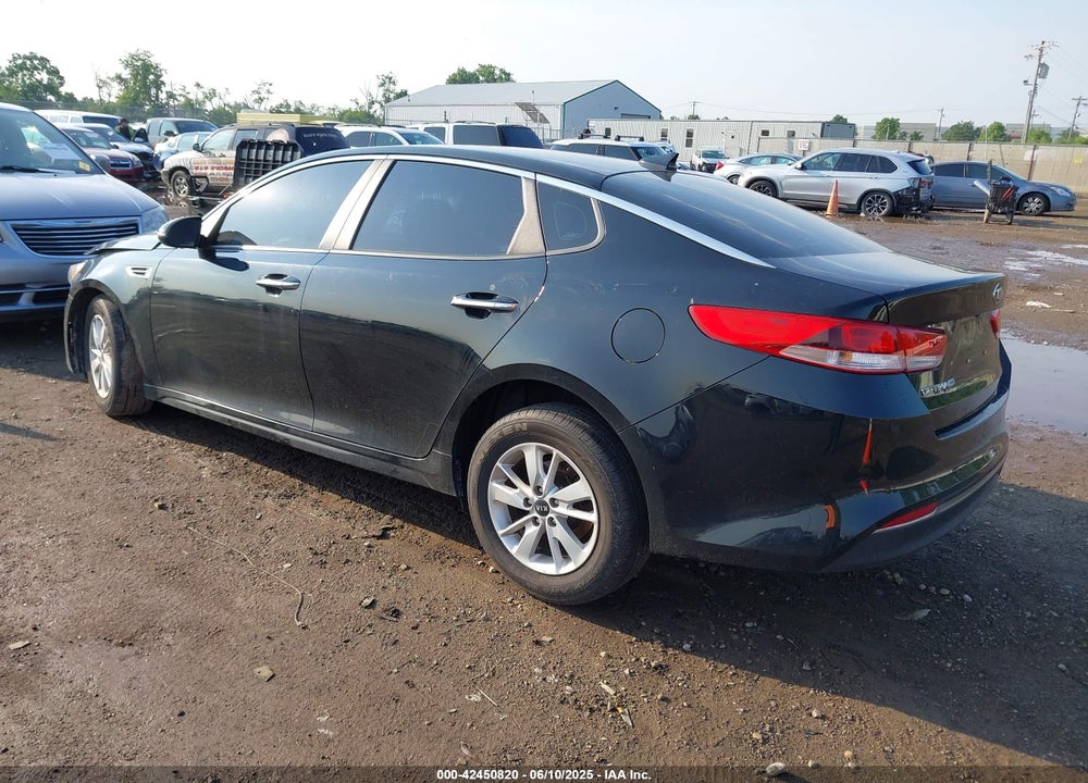 2016 KIA OPTIMA VIN: 5XXGT4L36GG092839