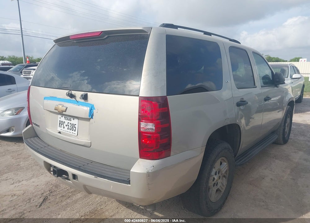 2007 CHEVROLET TAHOE LS VIN: 1GNEC130X7R164139