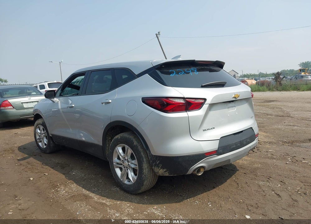 2021 CHEVROLET BLAZER VIN: 3GNKBCRS6MS542248
