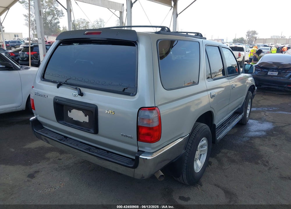1999 TOYOTA 4RUNNER SR5 V6 VIN: JT3GN86R5X0120573