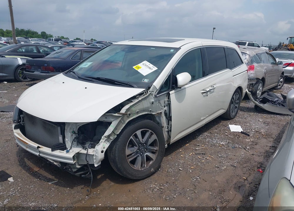 2015 HONDA ODYSSEY TOURING/TOURING ELITE VIN: 5FNRL5H93FB124823
