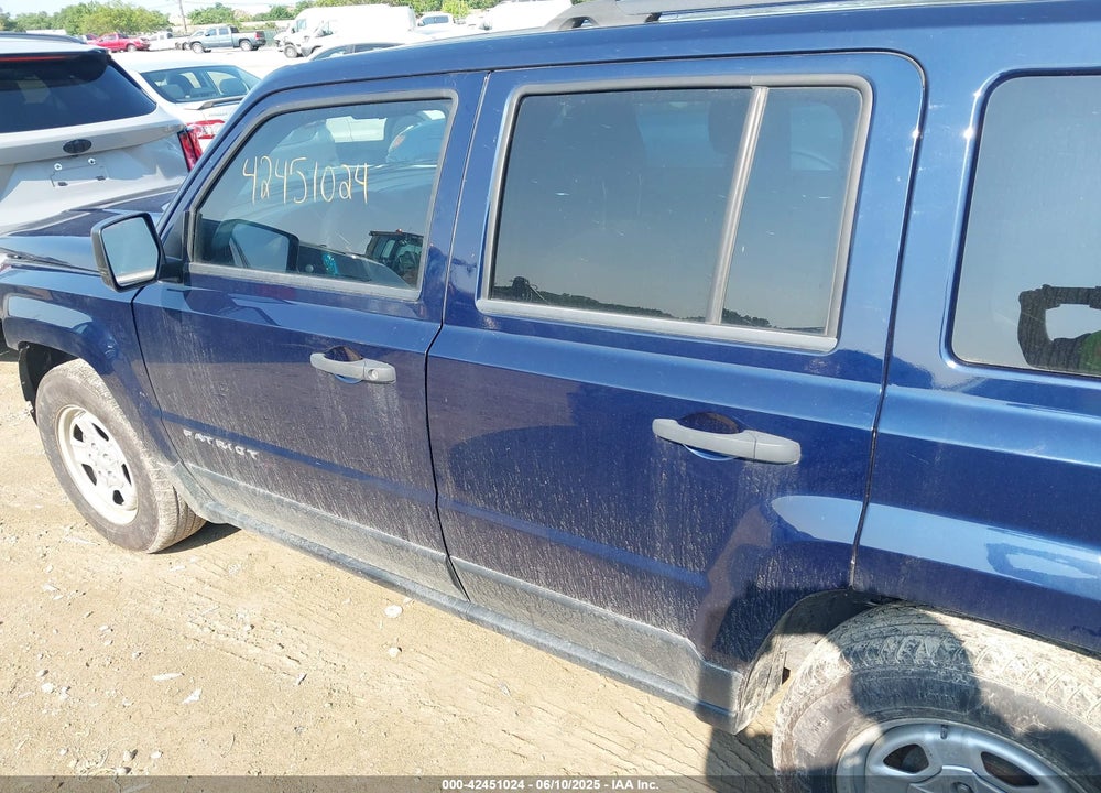 2013 JEEP PATRIOT VIN: 1C4NJPBA0DD130179