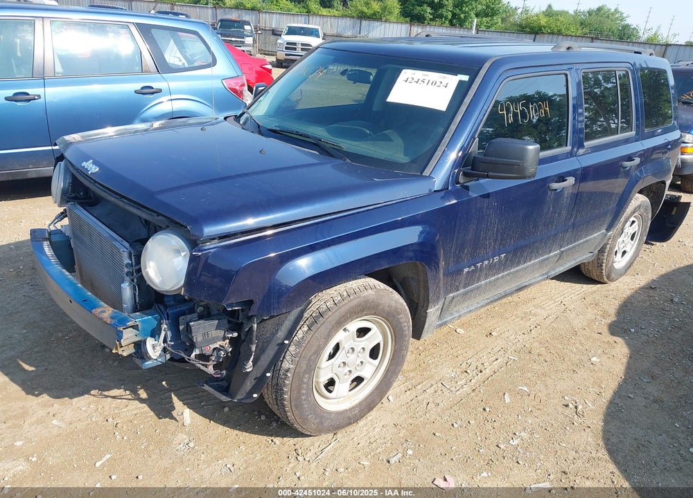 2013 JEEP PATRIOT VIN: 1C4NJPBA0DD130179