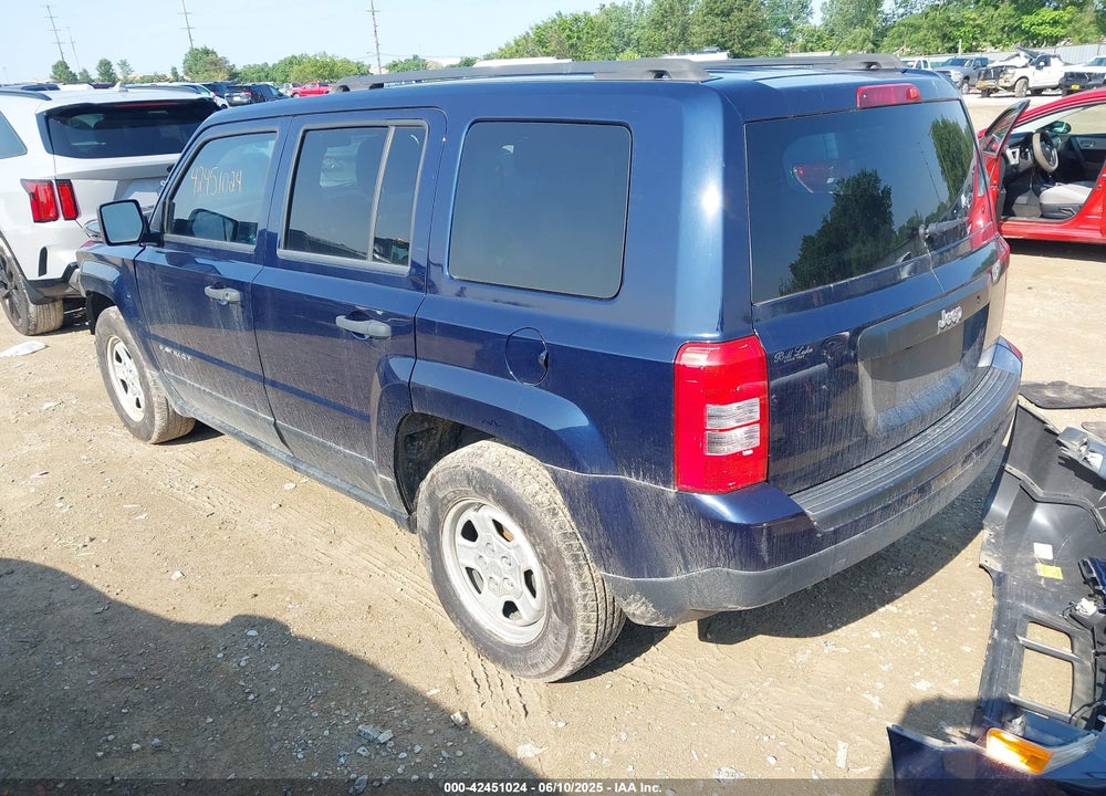 2013 JEEP PATRIOT VIN: 1C4NJPBA0DD130179