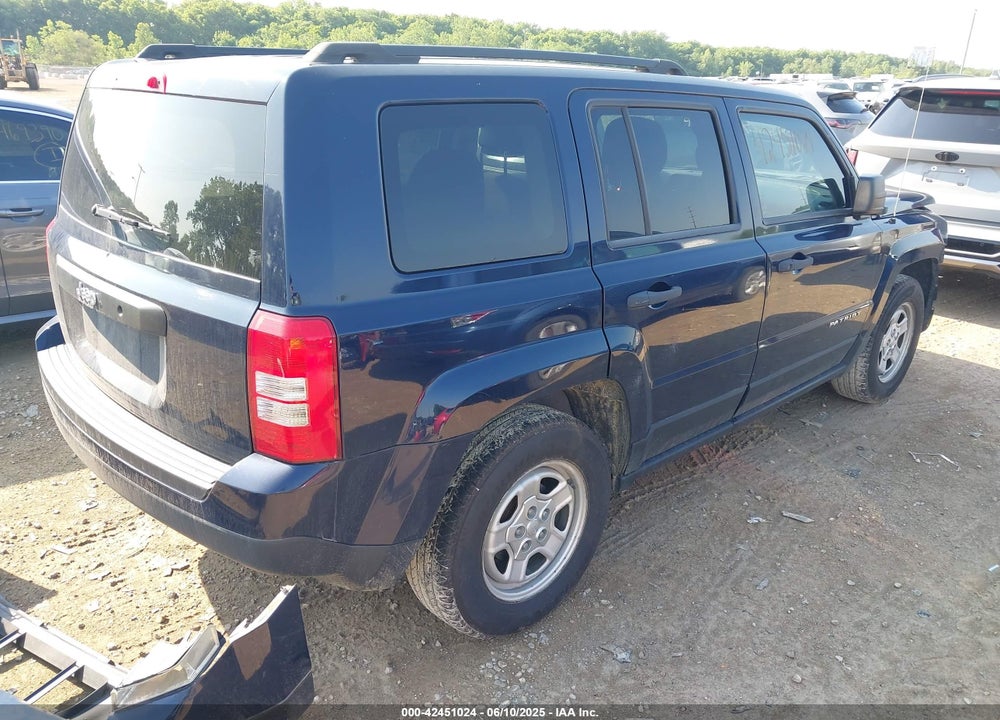 2013 JEEP PATRIOT VIN: 1C4NJPBA0DD130179