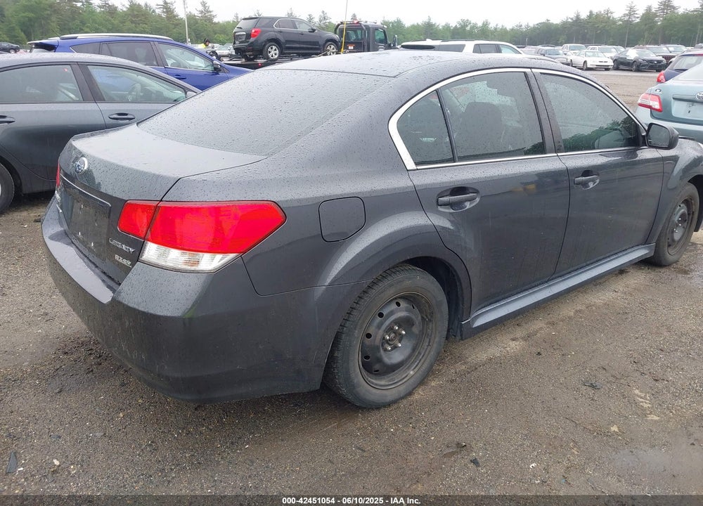 2011 SUBARU LEGACY VIN: 4S3BMBA6XB3232554