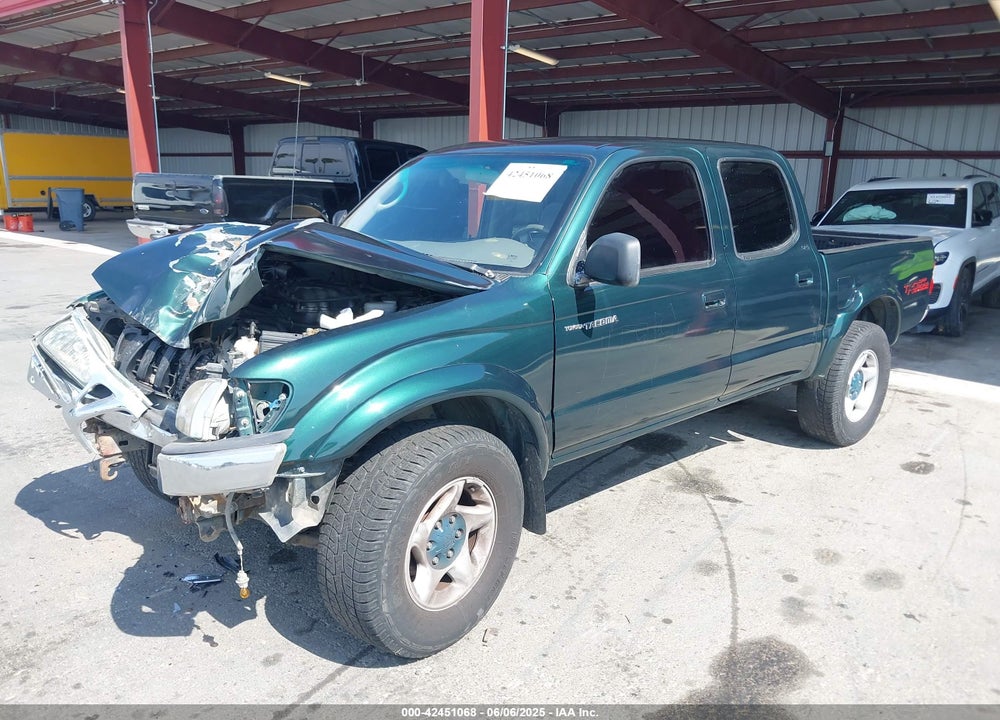 2001 TOYOTA TACOMA PRERUNNER V6 VIN: 5TEGN92N41Z741198
