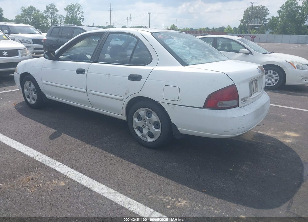 2003 NISSAN SENTRA XE VIN: 3N1CB51D33L776980