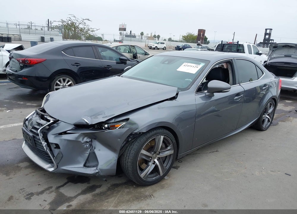 2017 LEXUS IS200T VIN: JTHBA1D22H5043713