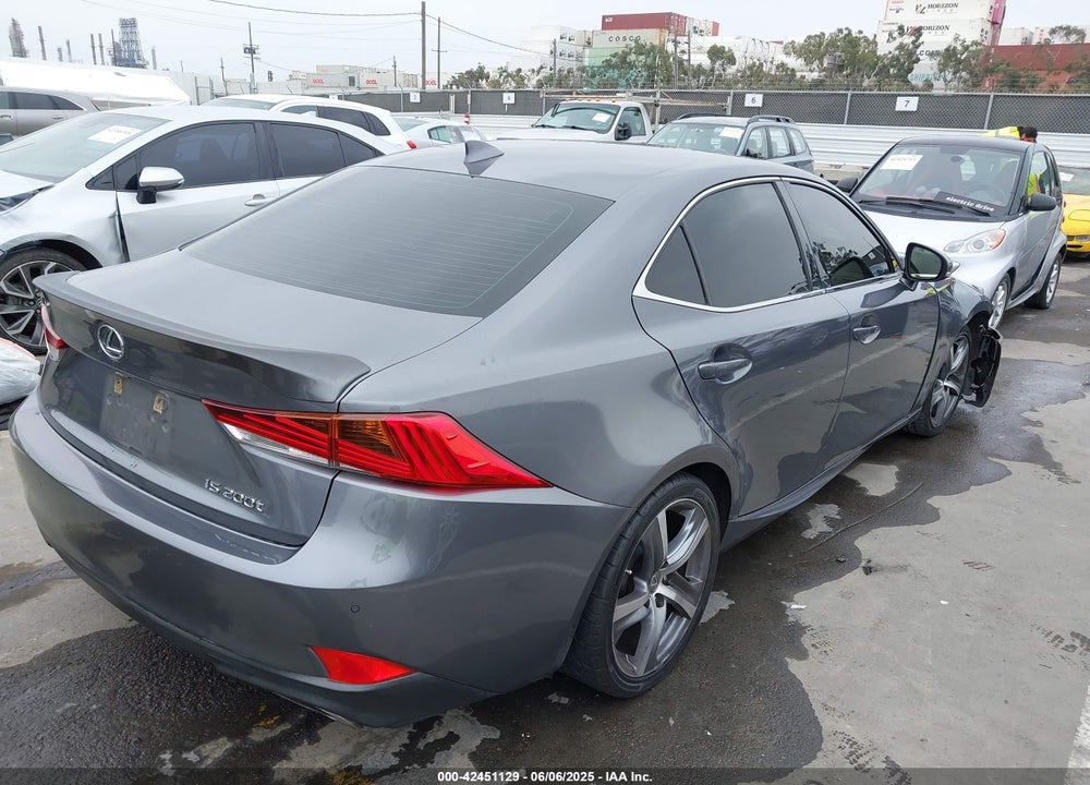 2017 LEXUS IS200T VIN: JTHBA1D22H5043713