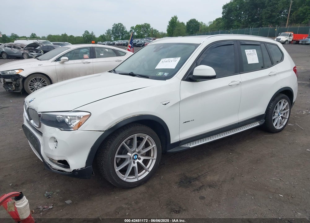 2016 BMW X3 VIN: 5UXWX9C53G0D70484