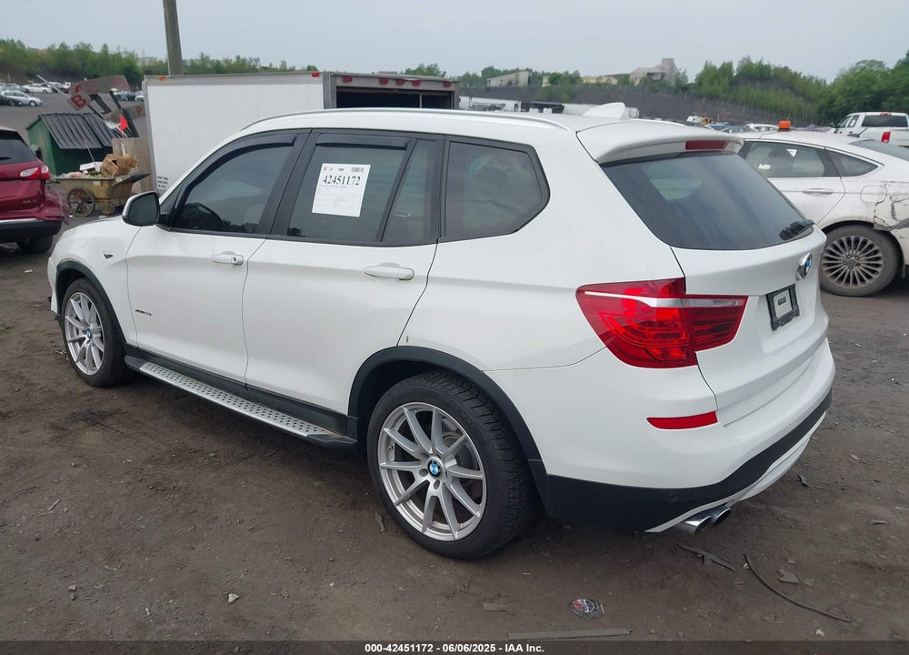 2016 BMW X3 VIN: 5UXWX9C53G0D70484