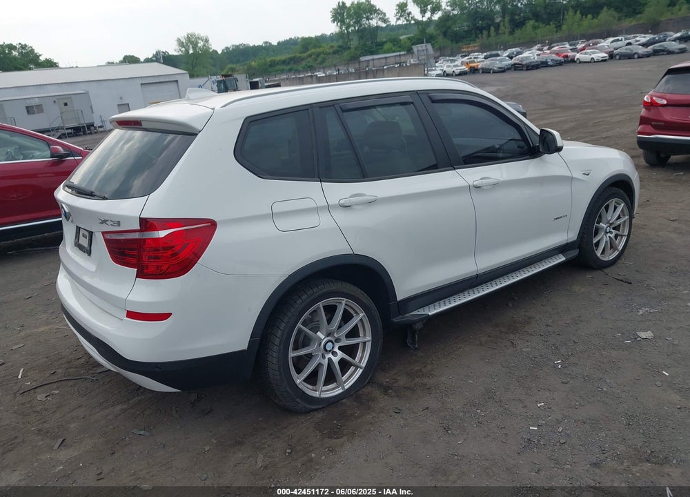 2016 BMW X3 VIN: 5UXWX9C53G0D70484