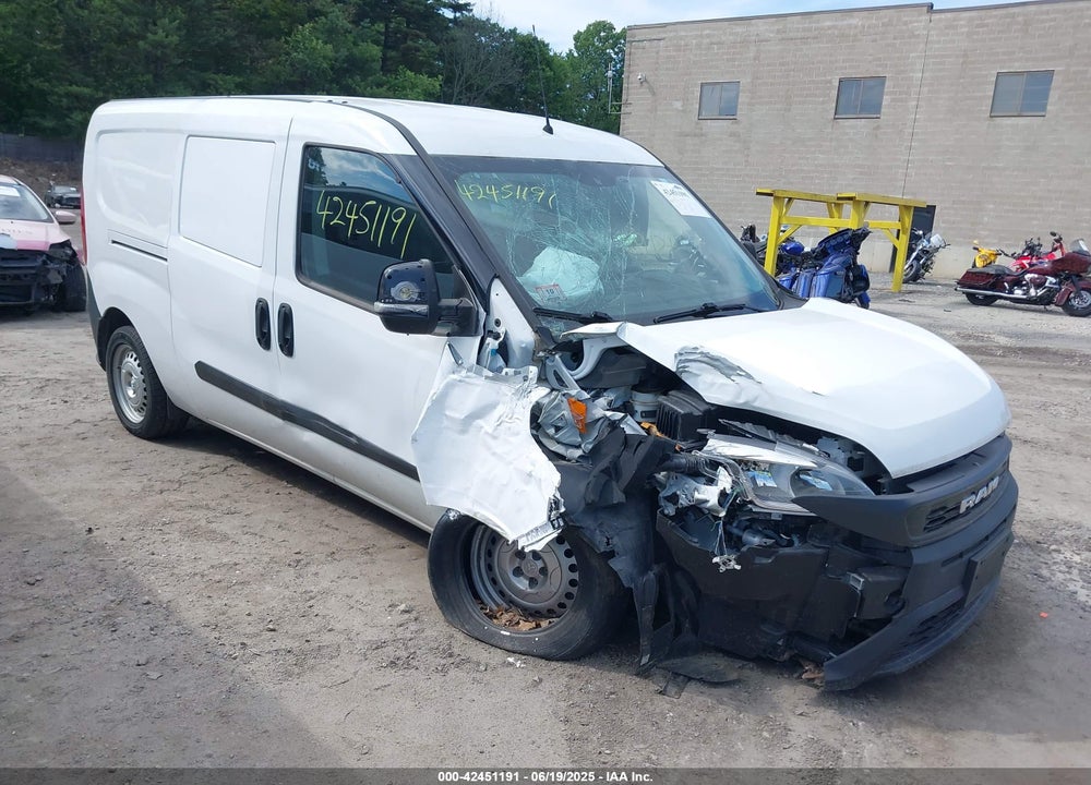 2021 RAM PROMASTER CITY TRADESMAN VIN: ZFBHRFAB4M6T91557