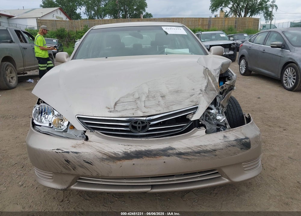 2005 TOYOTA CAMRY LE VIN: 4T1BE32K85U413029