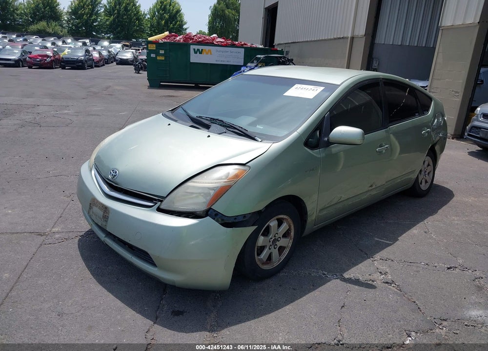 2008 TOYOTA PRIUS VIN: JTDKB20U783446111