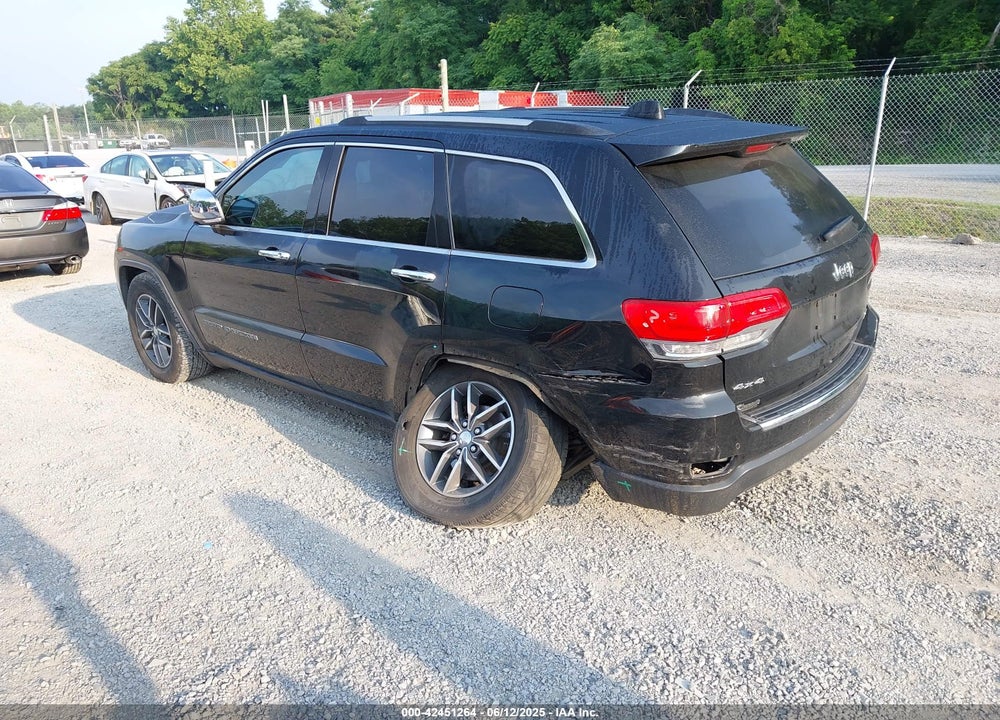 2017 JEEP GRAND CHEROKEE LIMITED 4X4 VIN: 1C4RJFBG3HC842780