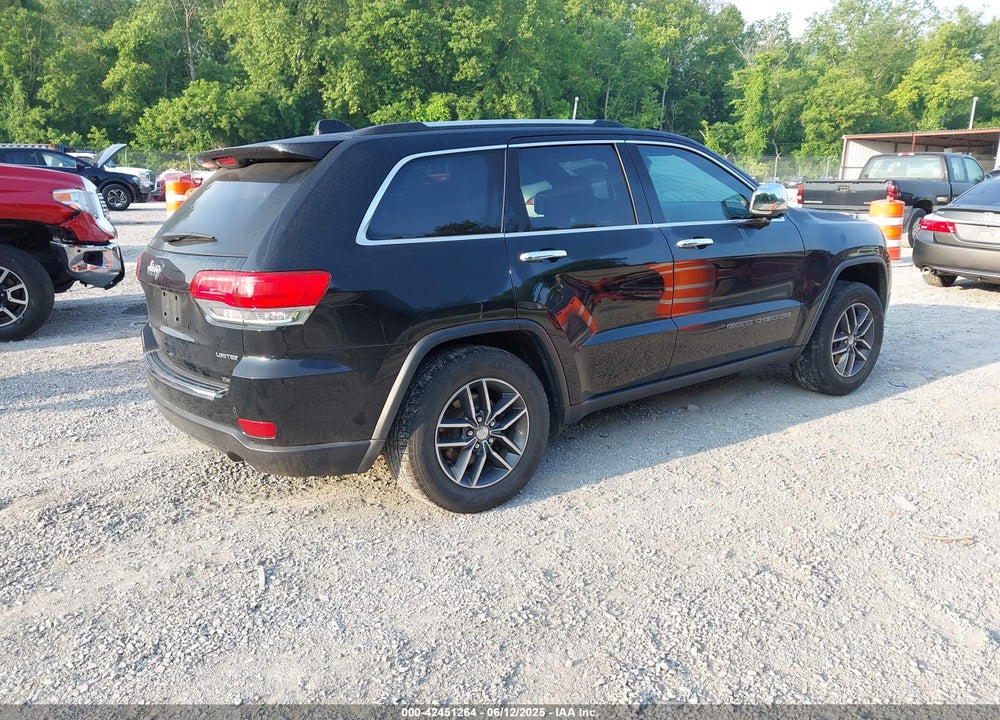 2017 JEEP GRAND CHEROKEE LIMITED 4X4 VIN: 1C4RJFBG3HC842780