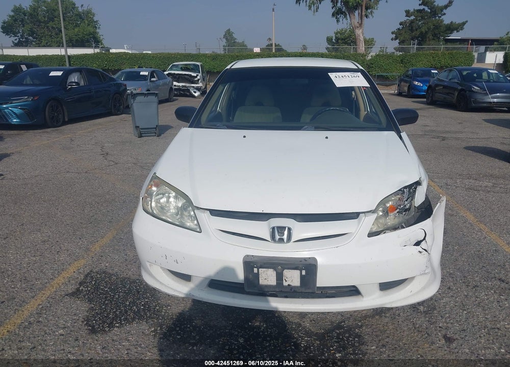 2004 HONDA CIVIC LX VIN: 2HGES15534H629300