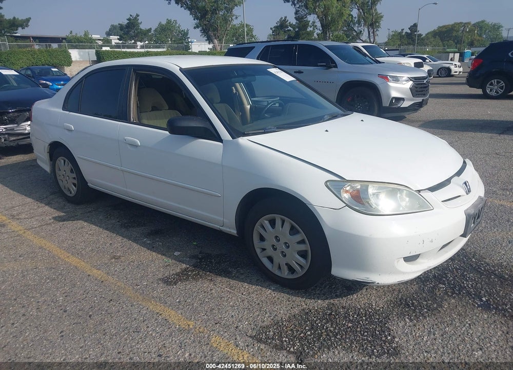 2004 HONDA CIVIC LX VIN: 2HGES15534H629300