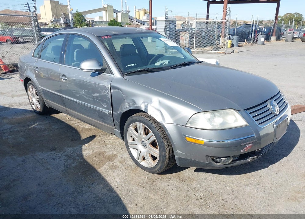 2005 VOLKSWAGEN PASSAT GLS 1.8T VIN: WVWAD63B05P029893