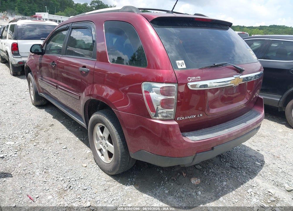 2007 CHEVROLET EQUINOX LS VIN: 2CNDL13FX76093704