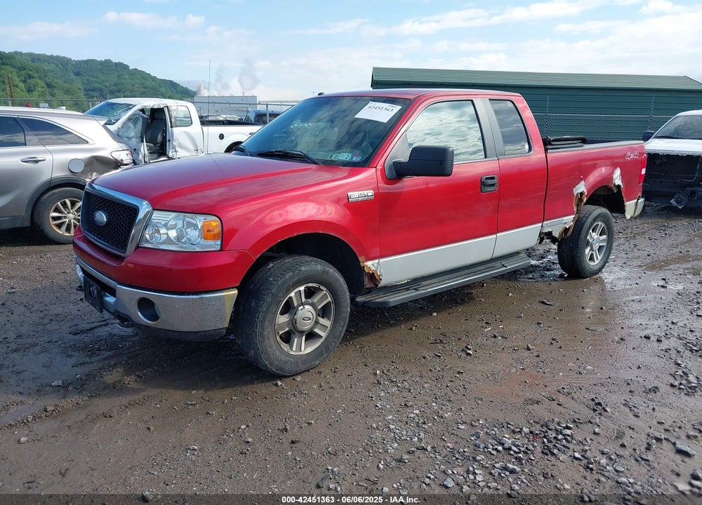 2008 FORD F-150 VIN: 1FTPX14578FA16467