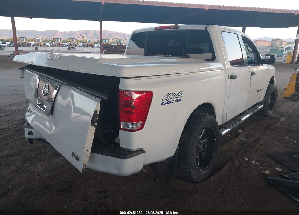 2009 NISSAN TITAN XE VIN: 1N6AA07D89N304717