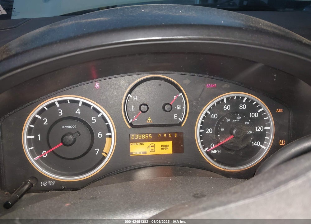 2009 NISSAN TITAN XE VIN: 1N6AA07D89N304717