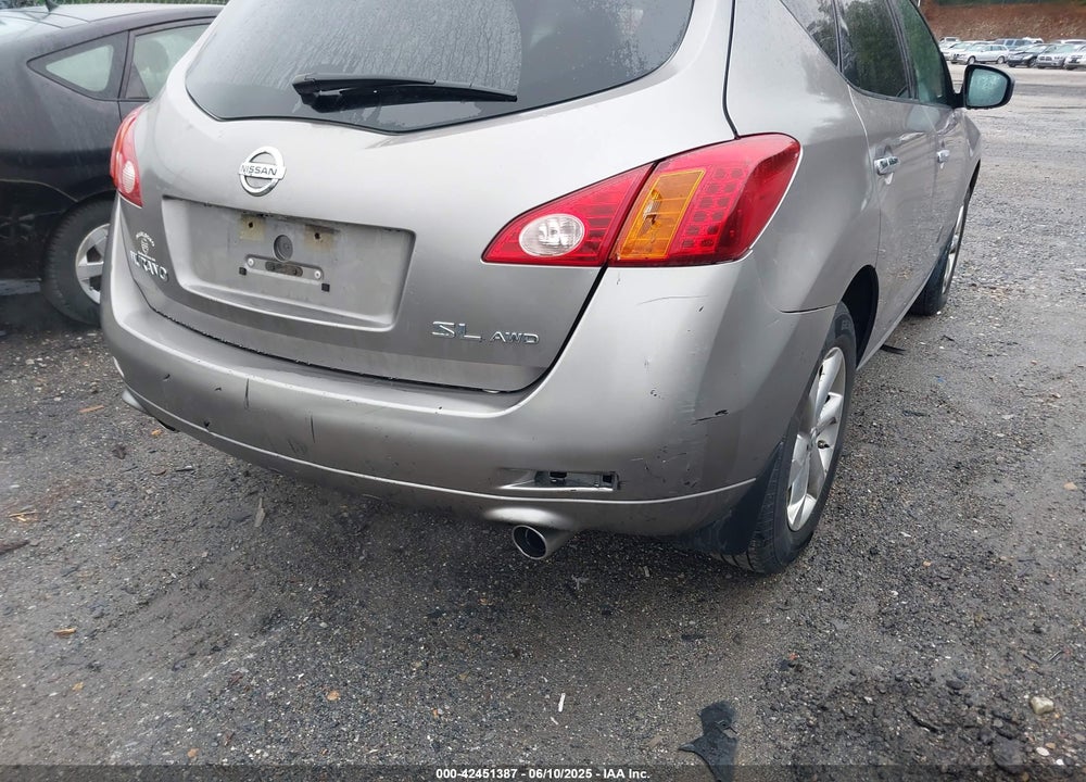 2010 NISSAN MURANO SL VIN: JN8AZ1MWXAW131454