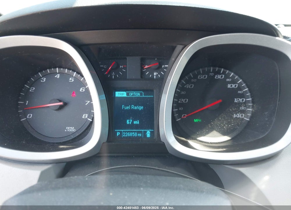 2013 CHEVROLET EQUINOX VIN: 2GNFLDE3XD6126432