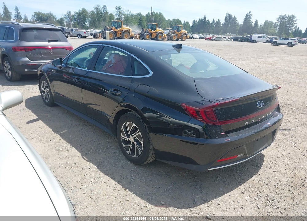 2022 HYUNDAI SONATA HYBRID VIN: KMHL24JJXNA041593