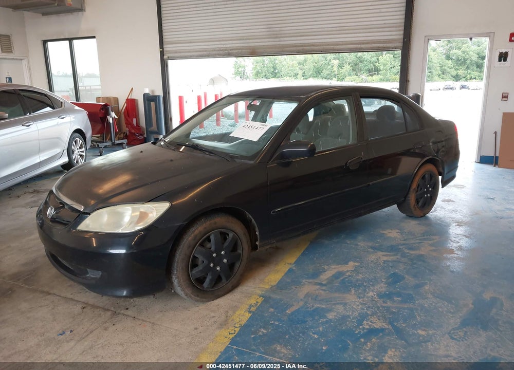 2004 HONDA CIVIC LX VIN: 2HGES16564H578910