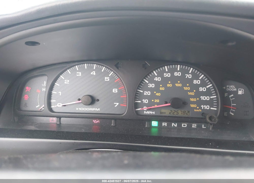 1999 TOYOTA 4RUNNER SR5 V6 VIN: JT3GN86RXX0130788