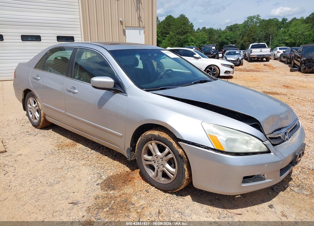 2007 HONDA ACCORD 2.4 EX VIN: 1HGCM56707A183649