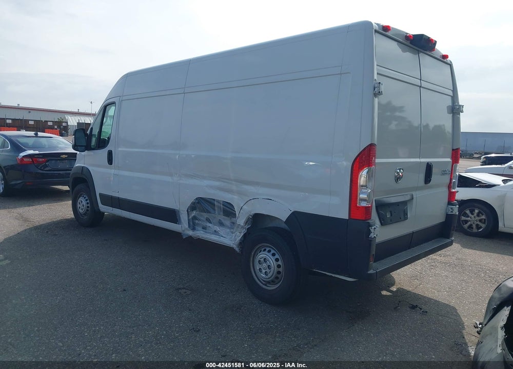 2025 RAM PROMASTER 3500 TRADESMAN HIGH ROOF 159 WB W/PASS SEAT VIN: 3C6MRVHG3SE546198
