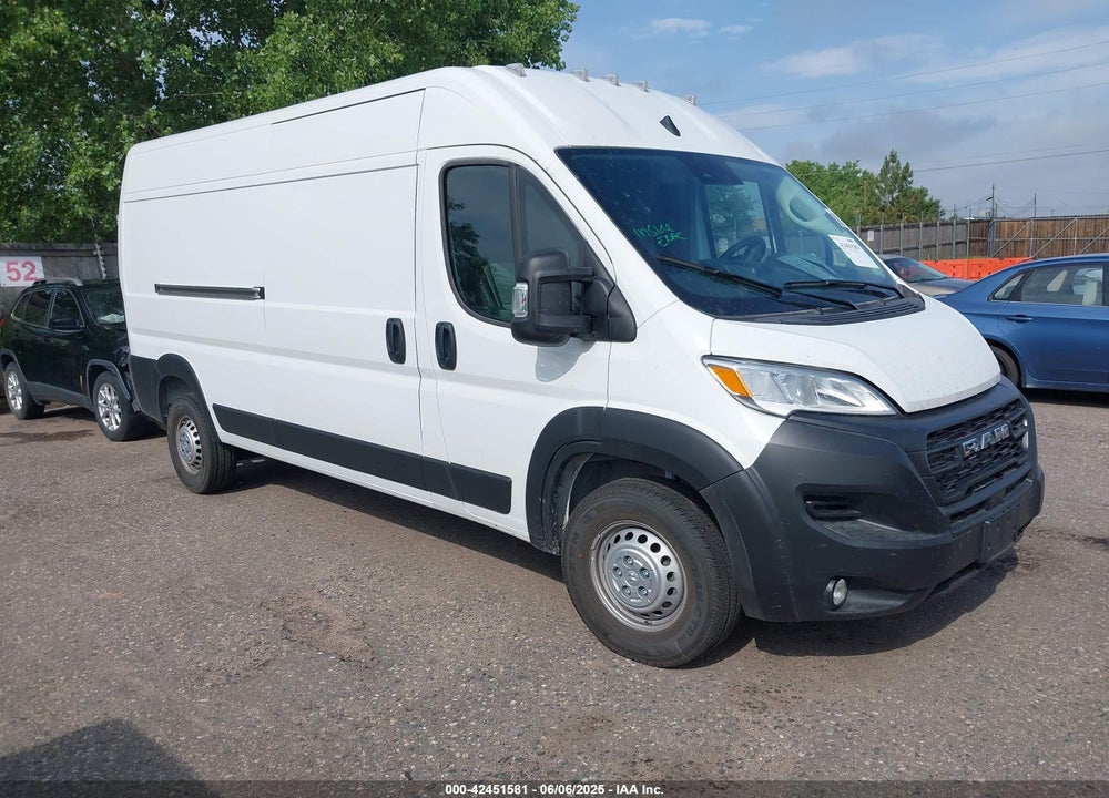 2025 RAM PROMASTER 3500 TRADESMAN HIGH ROOF 159 WB W/PASS SEAT VIN: 3C6MRVHG3SE546198