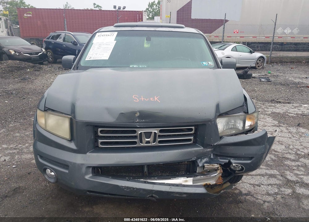 2006 HONDA RIDGELINE RTL VIN: 2HJYK16506H505171