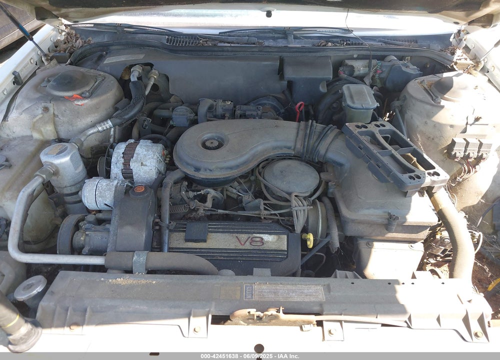 1989 CADILLAC DEVILLE VIN: 1G6CD5159K4342392