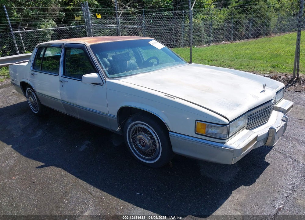1989 CADILLAC DEVILLE VIN: 1G6CD5159K4342392