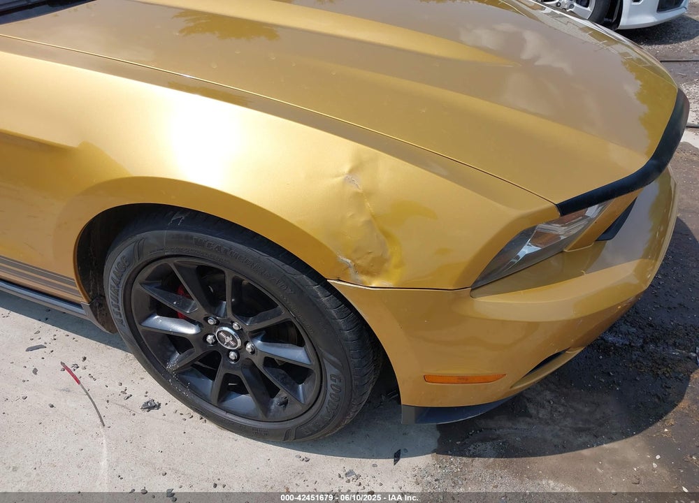 2010 FORD MUSTANG V6/V6 PREMIUM VIN: 1ZVBP8AN3A5123709