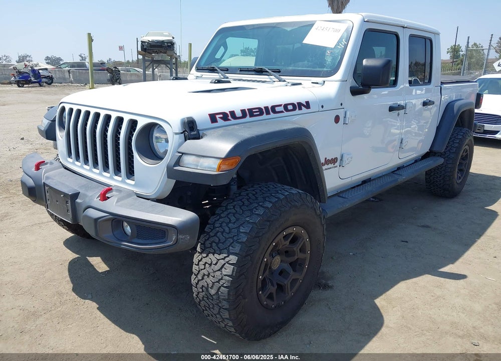 2021 JEEP GLADIATOR VIN: 1C6JJTBG6ML504934