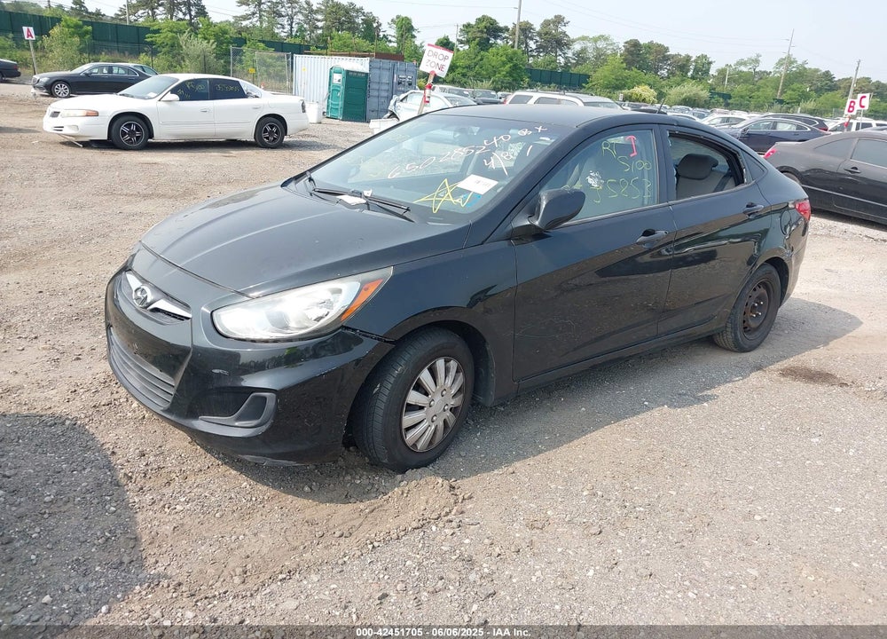 2013 HYUNDAI ACCENT VIN: KMHCT4AE7DU279947