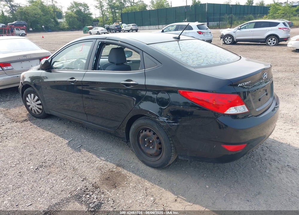 2013 HYUNDAI ACCENT VIN: KMHCT4AE7DU279947