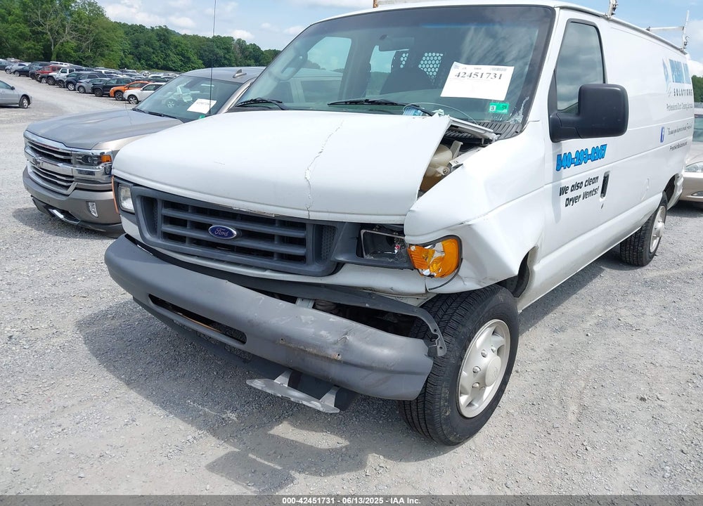 2007 FORD E-150 COMMERCIAL/RECREATIONAL VIN: 1FTNE14W07DB13980