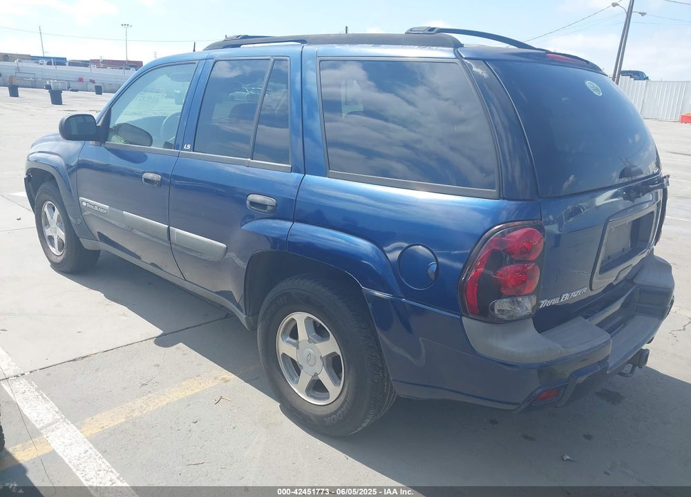 2004 CHEVROLET TRAILBLAZER LS VIN: 1GNDS13S342318808