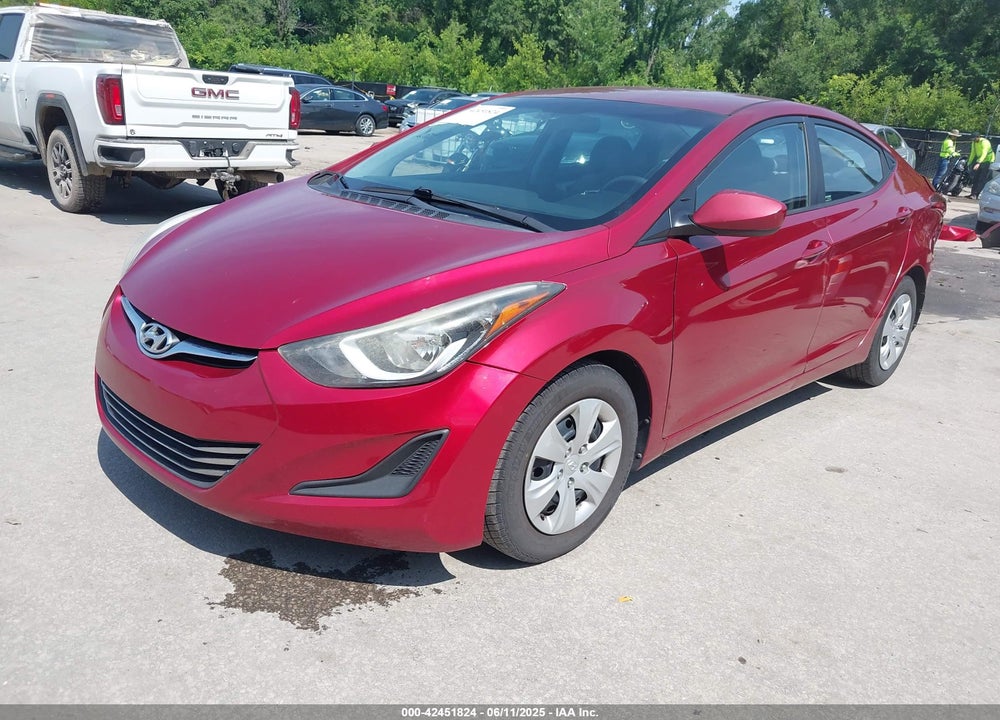 2016 HYUNDAI ELANTRA SE VIN: 5NPDH4AE9GH711804