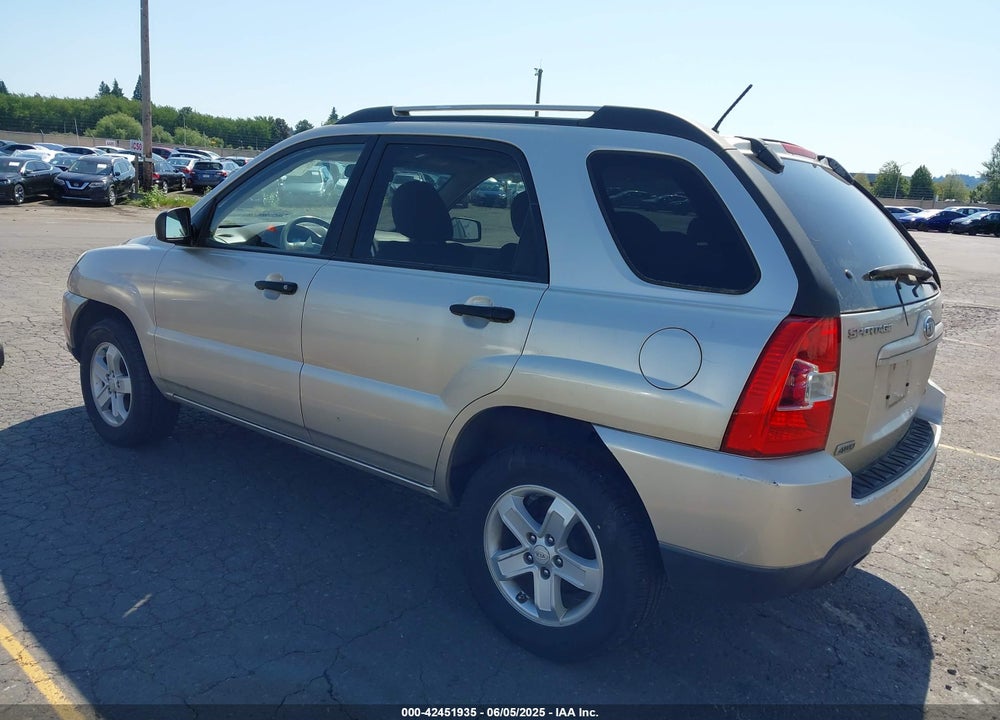 2009 KIA SPORTAGE LX V6 VIN: KNDJE723197600472