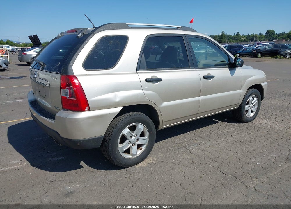 2009 KIA SPORTAGE LX V6 VIN: KNDJE723197600472